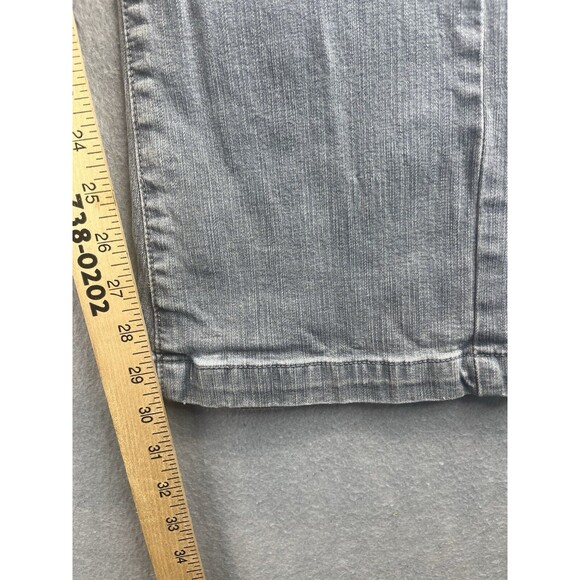 Levis 542 Low Straight Retro Patch Flap Pocket Gray Women Jeans 8 M WPL 423 - Picture 11 of 13